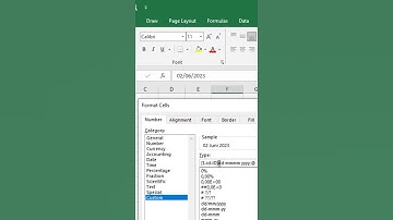 Cara Cepat Membuat Hari Dan Tanggal Berbahasa Indonesia | #shorts trik excel