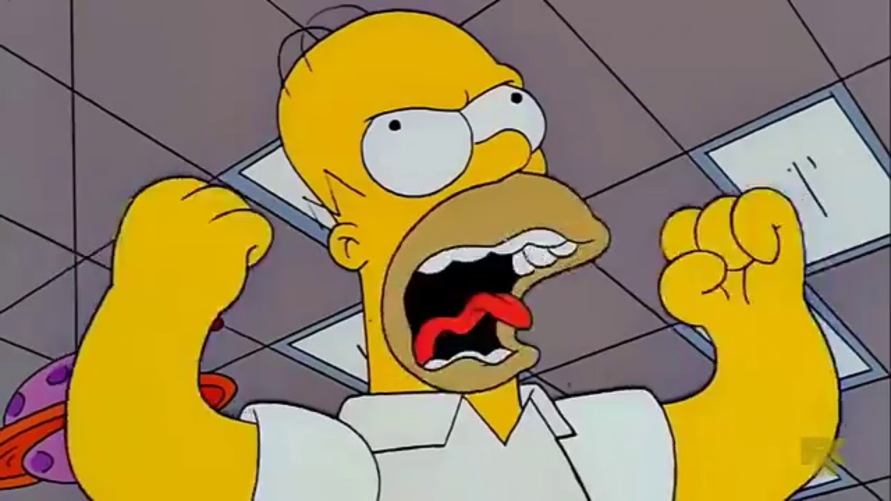 Злой гомер симпсон картинки