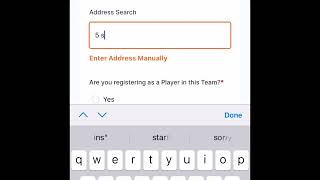 CCNA - how to register a team in the netball connect app screenshot 1