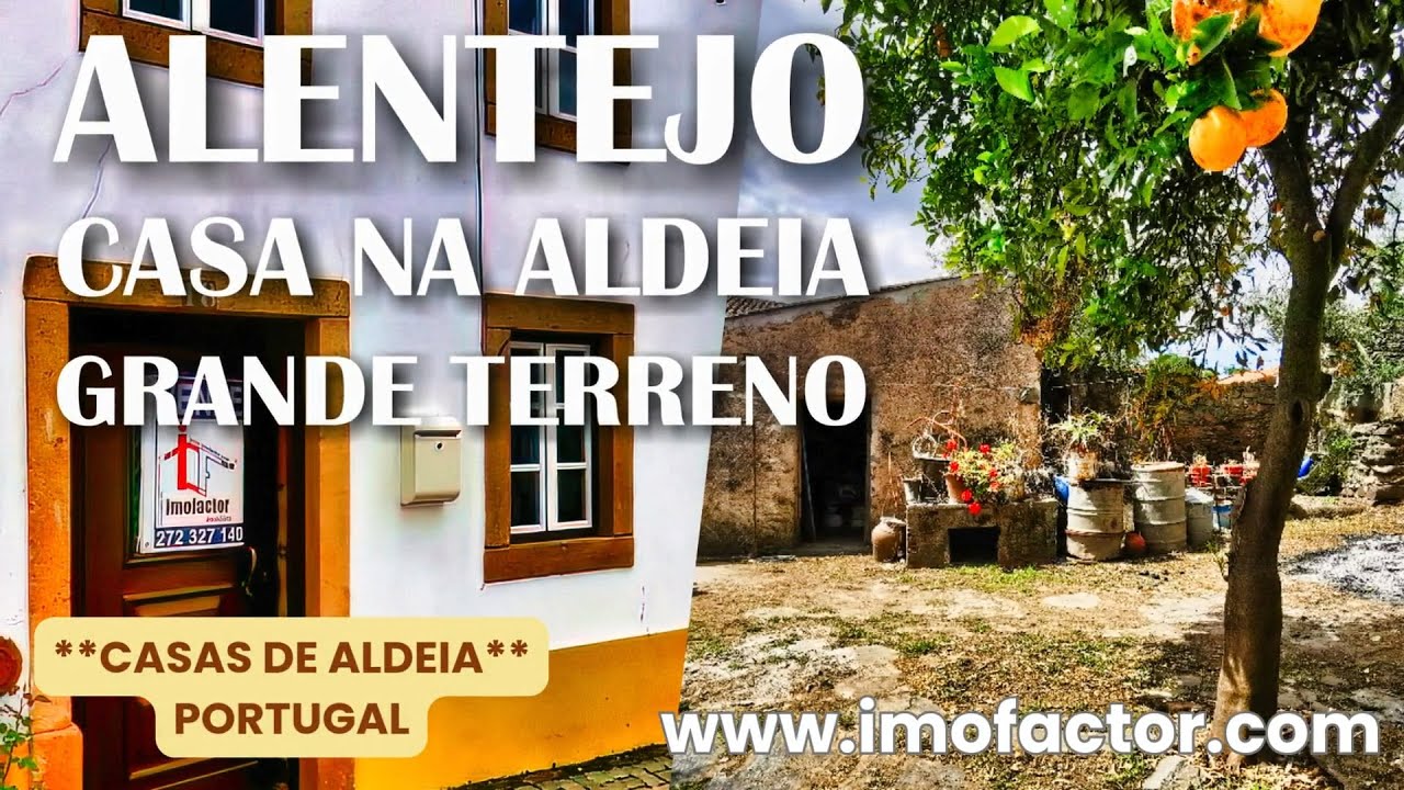 🏡 Casa De Aldeia | Grande Terreno | Alto Alentejo - Portugal | Indisponível