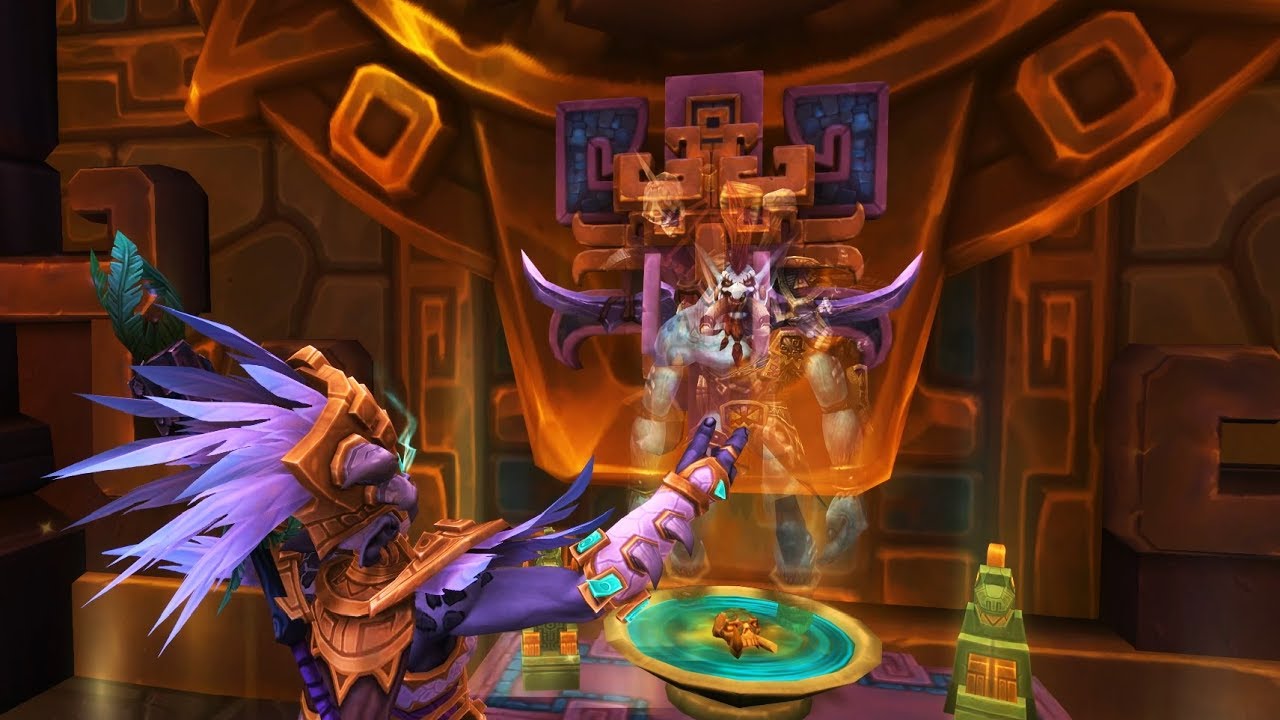 8.1 Summon Vol'jin's spirit Cutscene | Battle for Azeroth