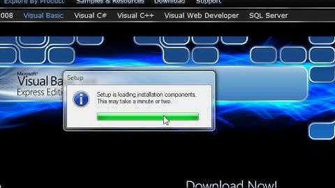 How To Install And Download Visual Basic 2008 Express Edition Free
