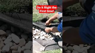 how to install french drain fabric - do it right the first time!