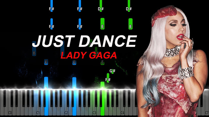 Just Dance Piano version - Piano performance video thumbnail