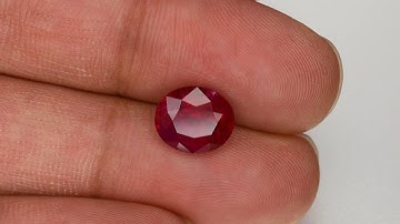 Ruby, 5.05ct, Mined in Afghanistan, Certified by GIA & GRS (Video 2)