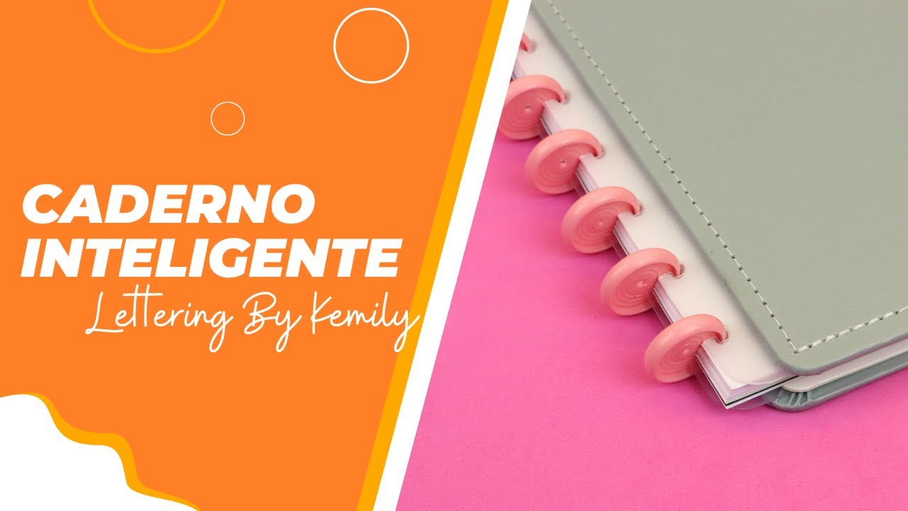 Capa do vídeo Caderno Inteligente Lettering By Kemily | Novidades Marpax