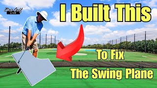DIY Golf Swing Trainer For A Perfect Swing Plane