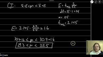STAT216 Section 7-2 Part II (Confidence Intervals of Means)