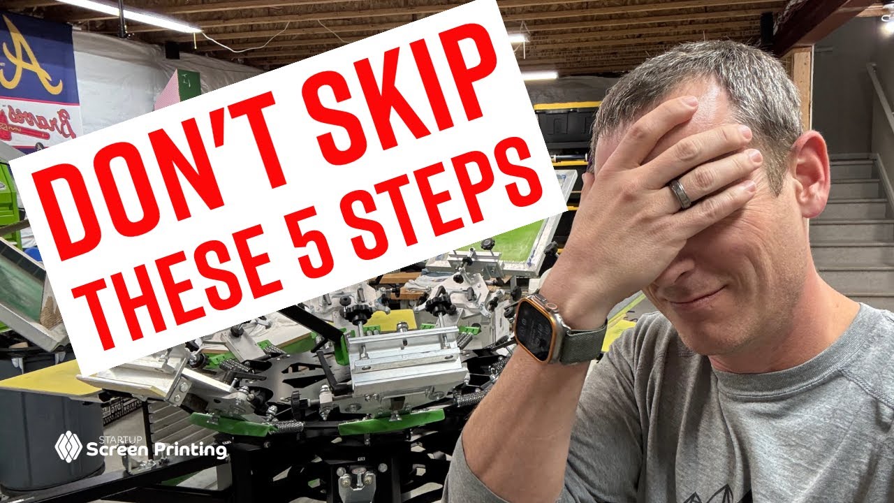 How to Start a Screen Printing Business in 2024: 5 Key Steps for Beginners