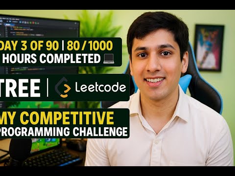 Day 3 of 90 | 80 /1000 Hours Completed 💻🔥 Tree | Leetcode | My ...