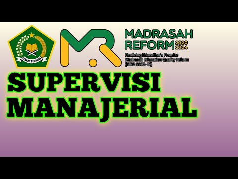 Supervisi Manajerial | Pengawas Madrasah