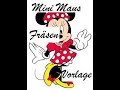 Minni Maus fräsen,DIY Fräse, DXF Download, Vorlage