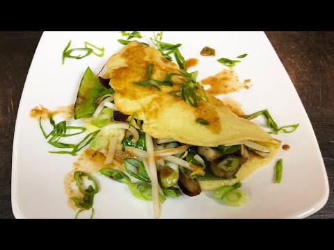 Video Vietnamese Vegetable Pancakes Demonstration - youtube