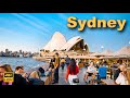 Sydney australia walking tour  opera house at sunset  4kr