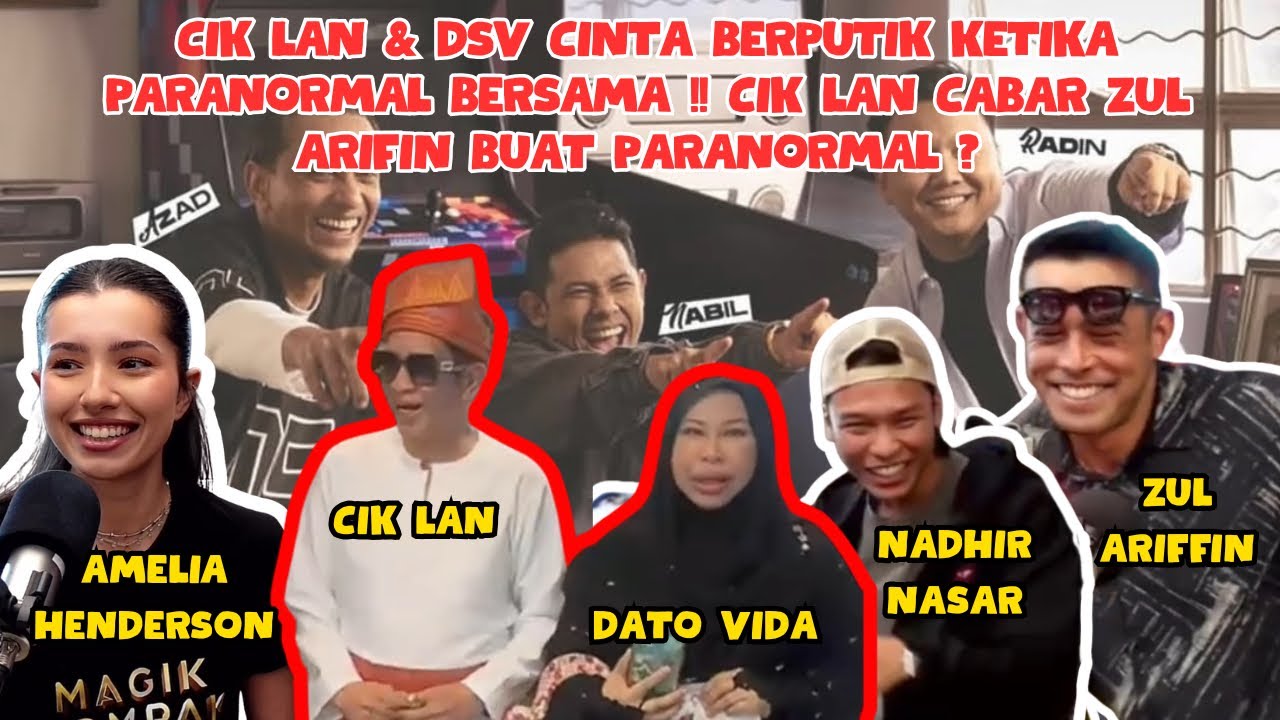LIVE ERA CIKLAN, DATO VIDA & TEAM MAGIK ROMPAK!! CIKLAN CABAR ZUL ARIFFIN JOIN PARANORMAL ??