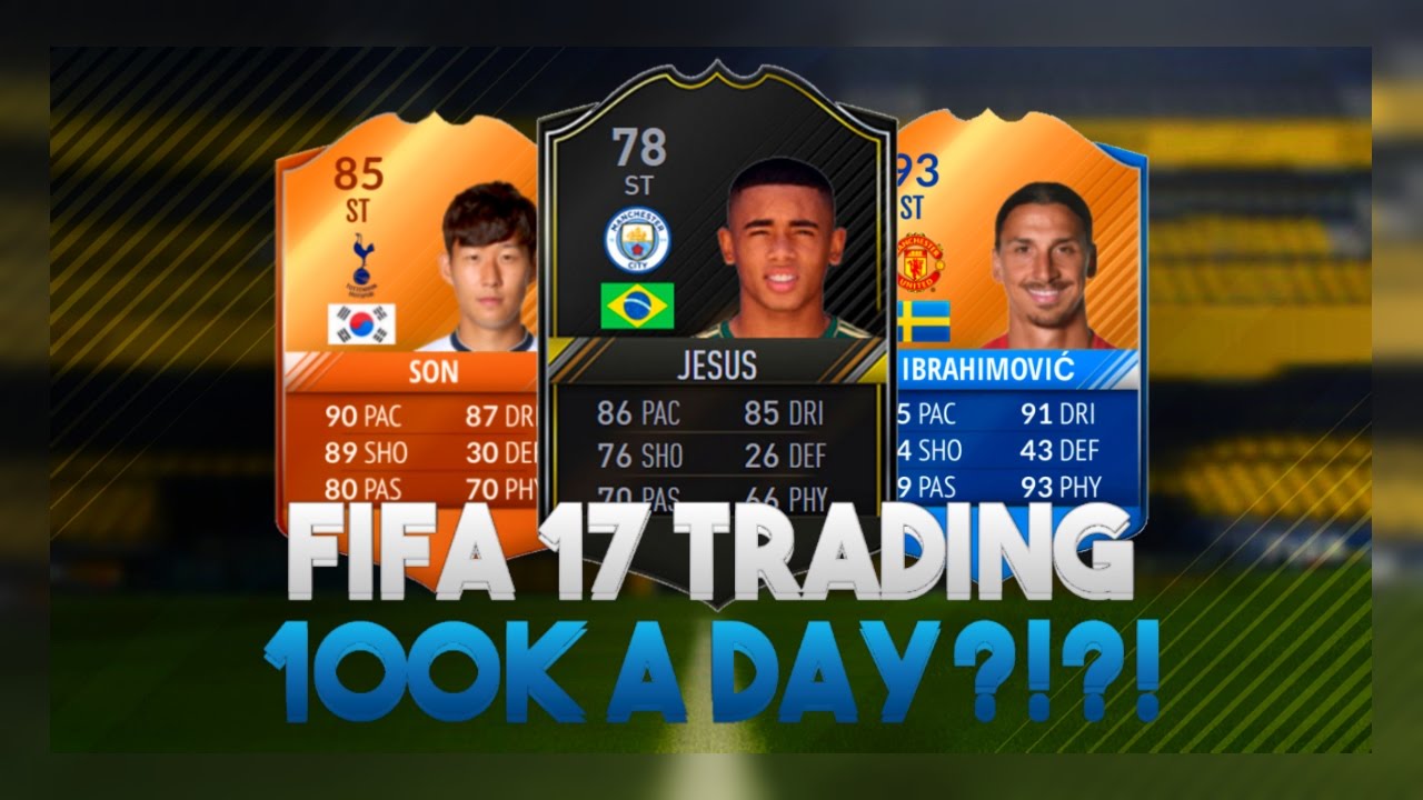 FIFA 17 MAKE 100K IN A DAY- HOW TO MAKE COINS IN FIFA 17