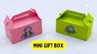 DIY MINI PAPER GIFT BOX / Paper Craft / Easy Origami  Gift Box DIY / Paper Crafts Easy / Gift Ideas by World Of Art And Craft 2,260 views 3 weeks ago 6 minutes, 42 seconds