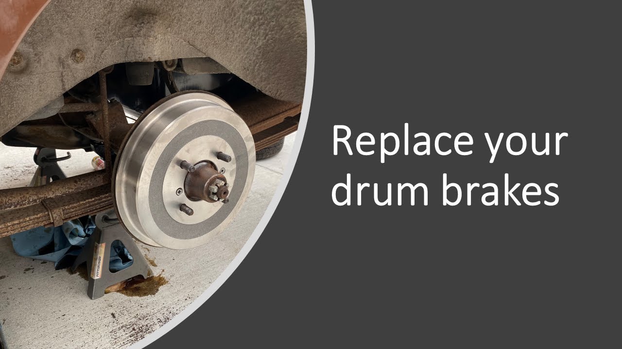 Rear drum brake job on a 1978 MGB. YouTube