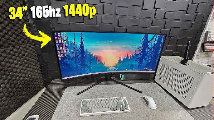 Monitor 144Hz, 1ms e QuadHD mais acessível? Testamos o Gamemax GMX34CKXQ