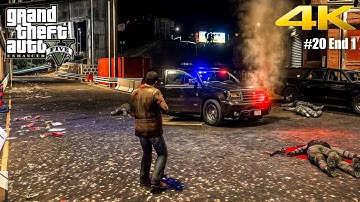 GTA 5 Enhanced Edition Gameplay Walkthrough Part 20 END 1 - Realistic ULTRA Graphics PC [4K 60FPS]