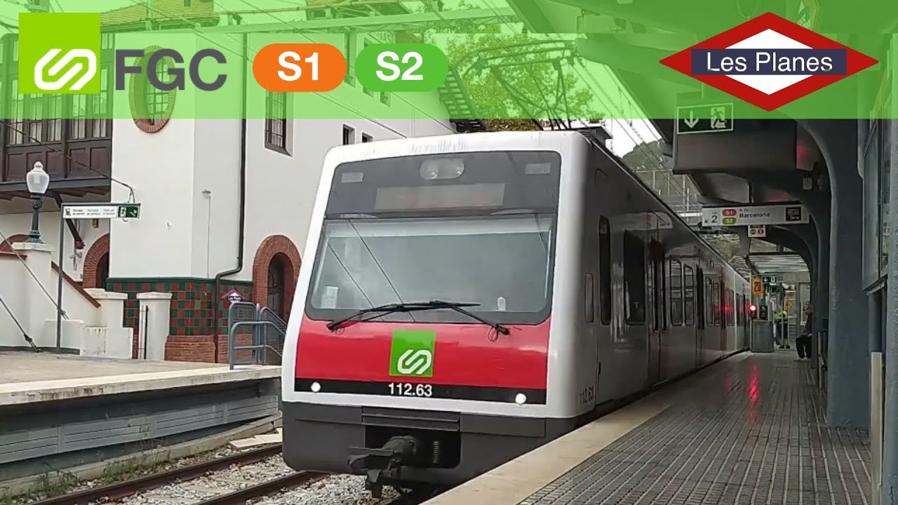 FGC Les Planes | Metro del Vallès S1 i S2 | UT 112, 113 i 115