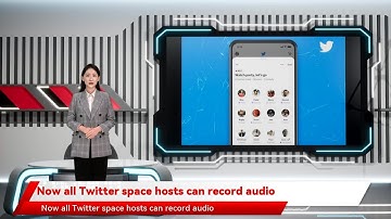 Now all Twitter space hosts can record audio