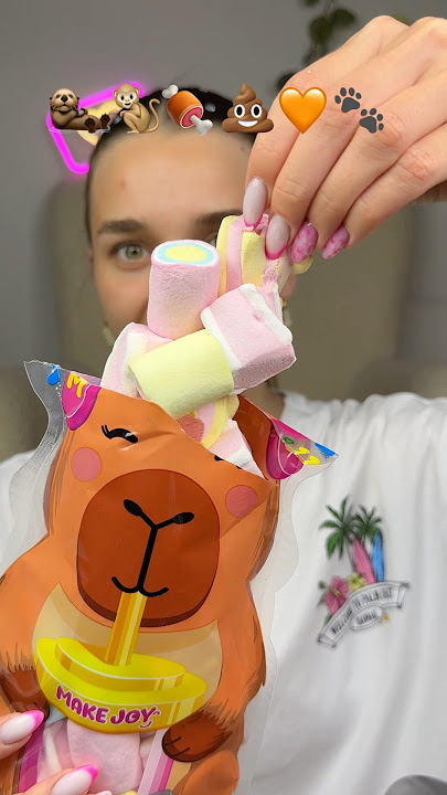 The CRAZIEST MARSHMALLOW you’ve never eat! #food #eating #marshmallow #unboxing