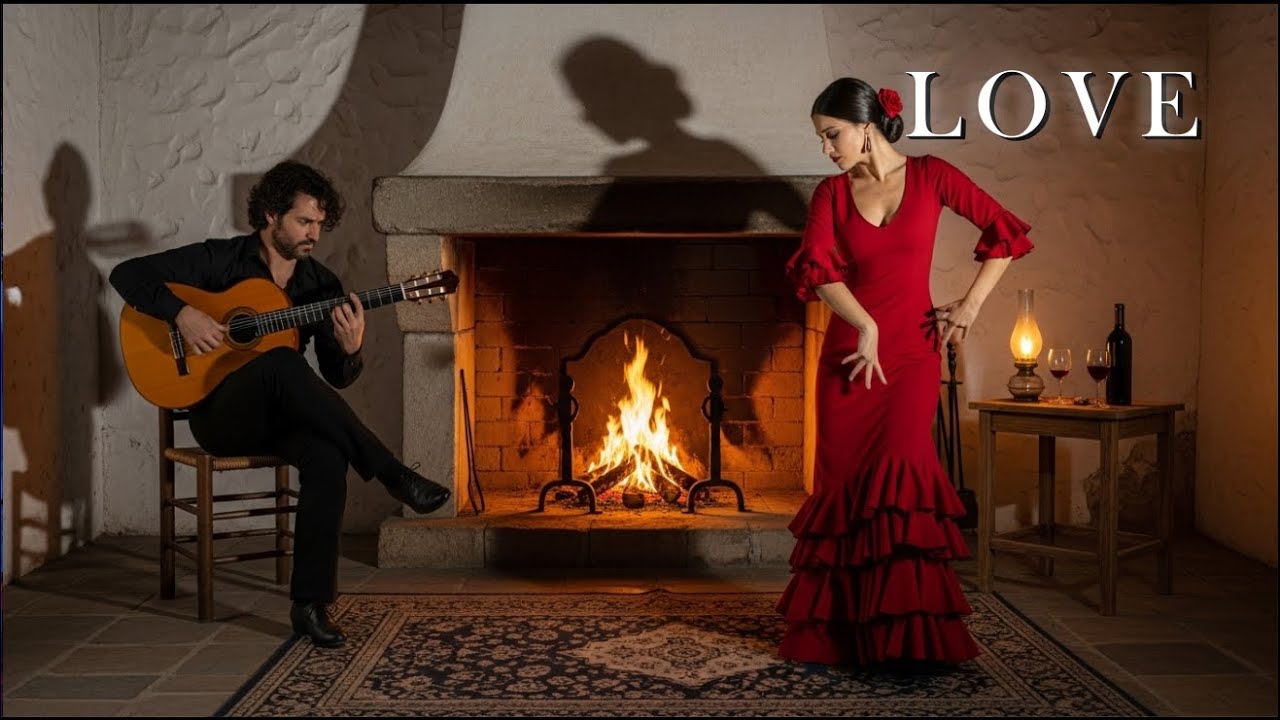 Rumba Guitar & Exotic Tea – Mediterranean Folk Ambience for Peace & Timeless Calm 🍂