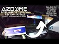 AZDOME PG18S  Dash Cam mirror REVIEW INSTALL!