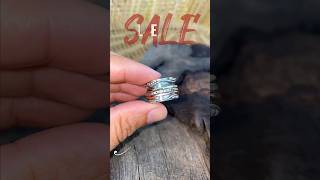Etsy Finds 925 Sterling Silver Spinner Time  #silverring #@Etsy #sterling
