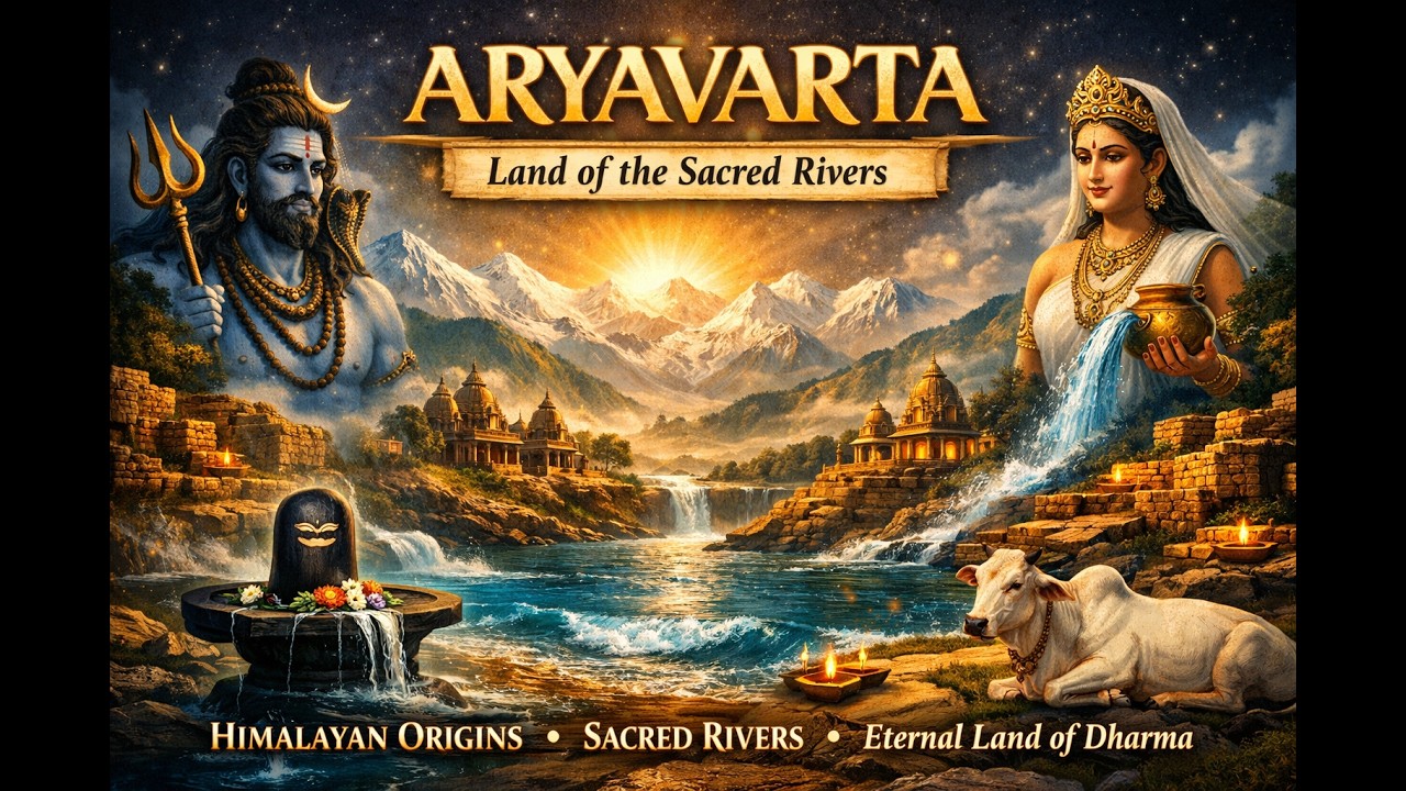 Episode 3: Aryavarta The Geographical Origins & Sacred Waters - YouTube