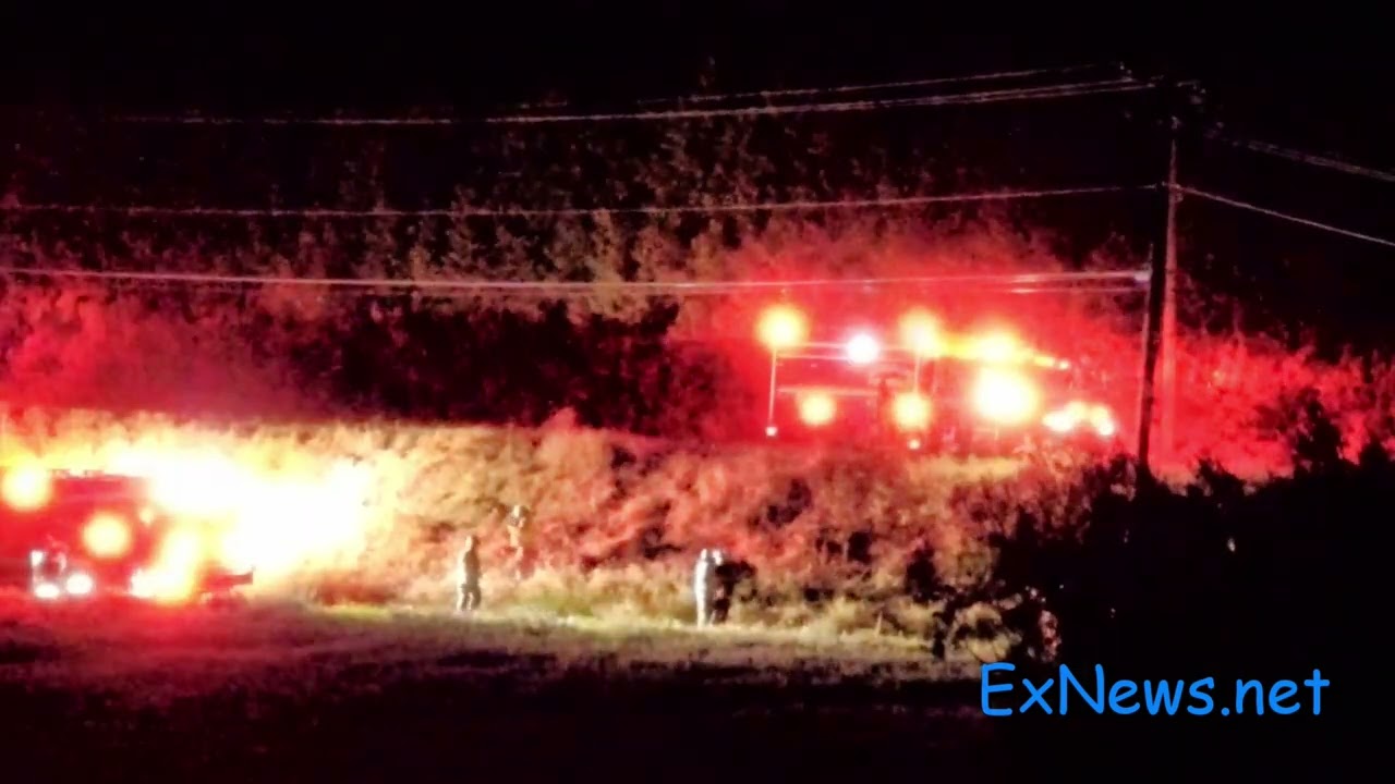 Crash Takes Out Power Pole on Old Kamloops Road in Vernon