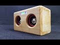 Building Bluetooth Speaker with Pallet Wood