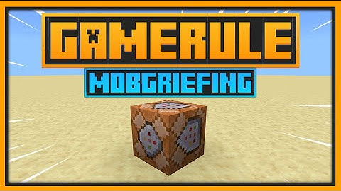 🟨 WHAT DOES mobgriefing GAMERULE - Minecraft Bedrock & Java