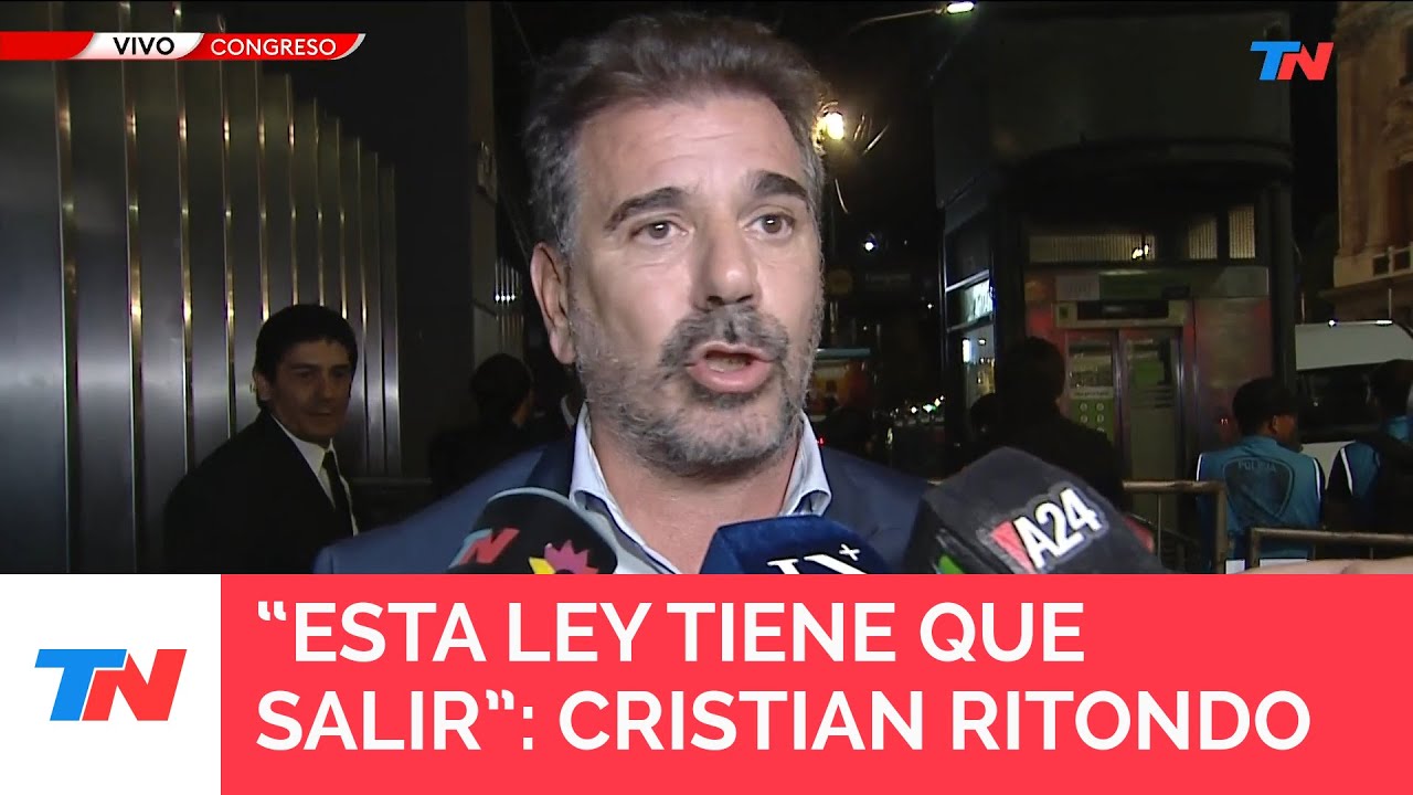 Milei almorzó con Cristian Ritondo, Diputado y presidente del bloque del PRO