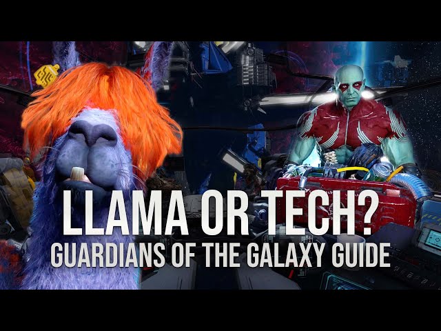 Hide the creature or hide the tech in Guardians of the Galaxy?