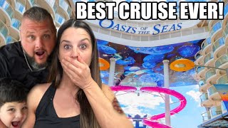 BEST VACATION EVER!! Family Travel Vlog on GIANT CRuise Ship - Royal Caribbean Oasis of the Seas