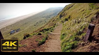 St Cyrus Beach and Cliff Walk, Scottish Countryside | Nature Sounds | ASMR | 4K [short preview] screenshot 4