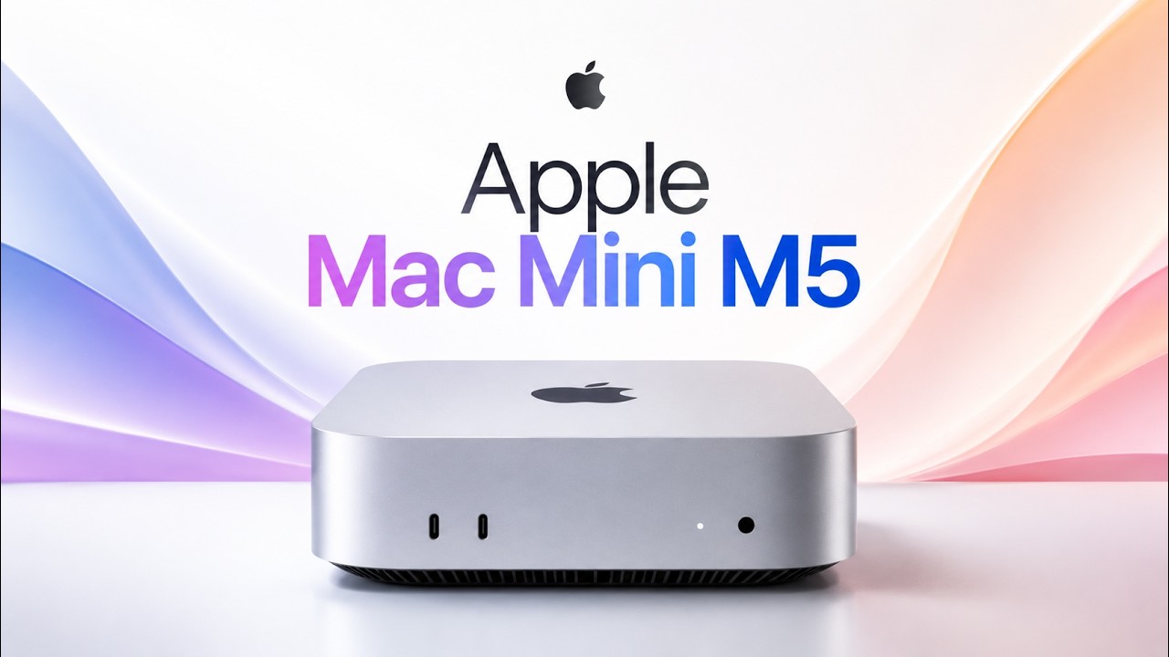 Apple Mac Mini M5 First Look : The Ultimate Desktop Powerhouse? - YouTube