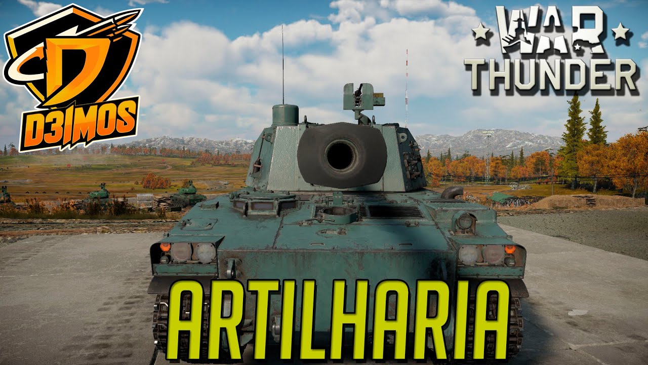 ARTILHARIA NO WAR THUNDER YouTube
