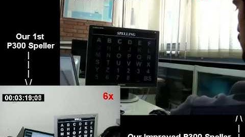 P300 Speller Implemented Using an Emotiv Neuroheadset and an SVM Classifier (Version 2 vs Version 1)