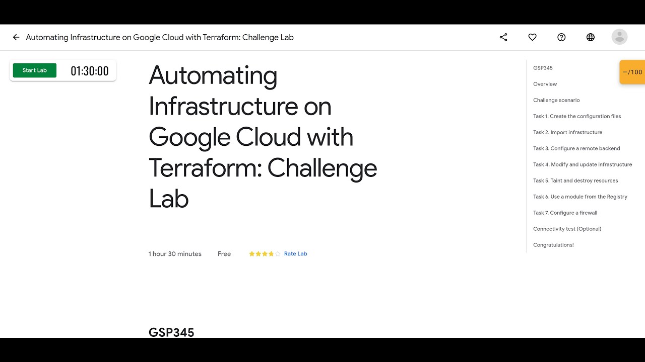 Automating Infrastructure on Google Cloud with Terraform Challenge Lab ...