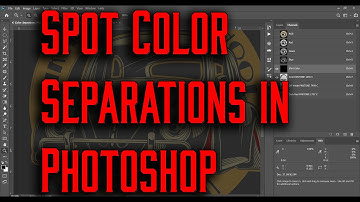 Color Separation Photoshop | Spot Color Tips