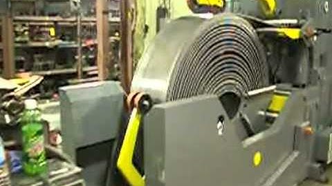 SERVOPRESSE Compact Cradle Decoiling Feeder Straightener line