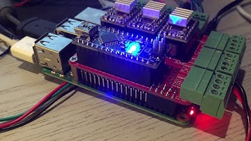 CNC Shield Protoneer on Raspberry Pi 2 first test