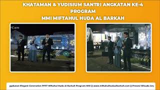 Prakata Wisudawan Elegant Generation (3 Bahasa) || PPST Miftahul Huda Al Barkah Sukawangi