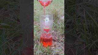 Survival skills : Super useful and smart idea to pour liquid correctly #outdoors