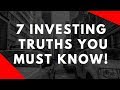 7 STOCK MARKET INVESTING RULES + MY PORTFOLIOS