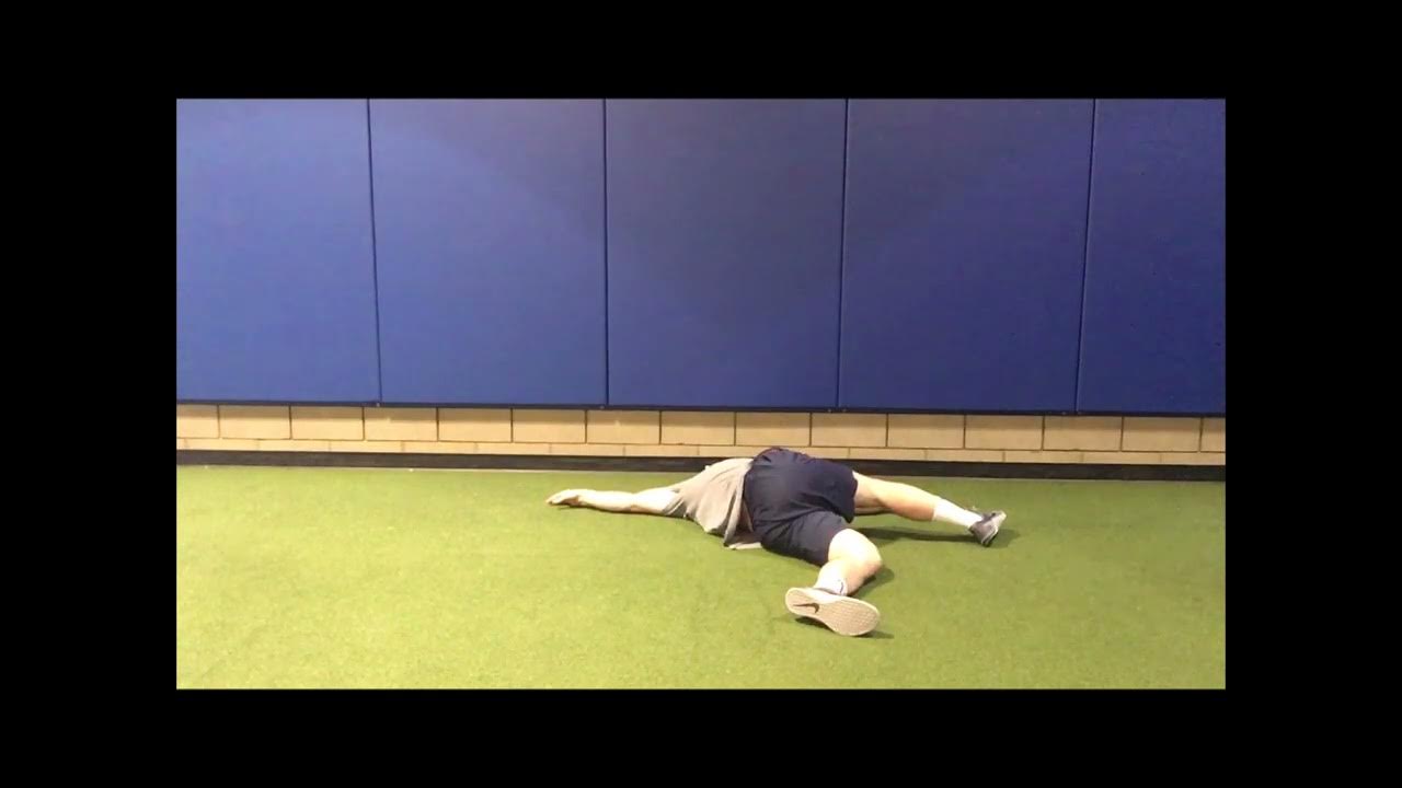 Stretching Supine Iron Cross Stretch YouTube