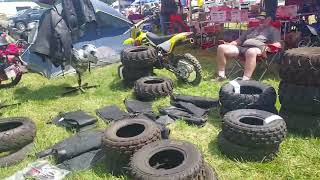 motorcycle swap meet at Mid Ohio. #motorcyclelife #motorcycles